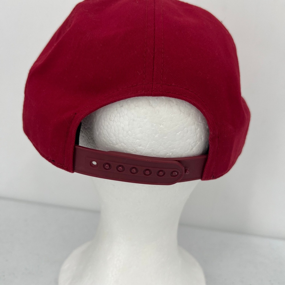 American Needle Miller High Life Beer Red Snapback Rope Hat Embroidered Cap - Picture 2 of 9
